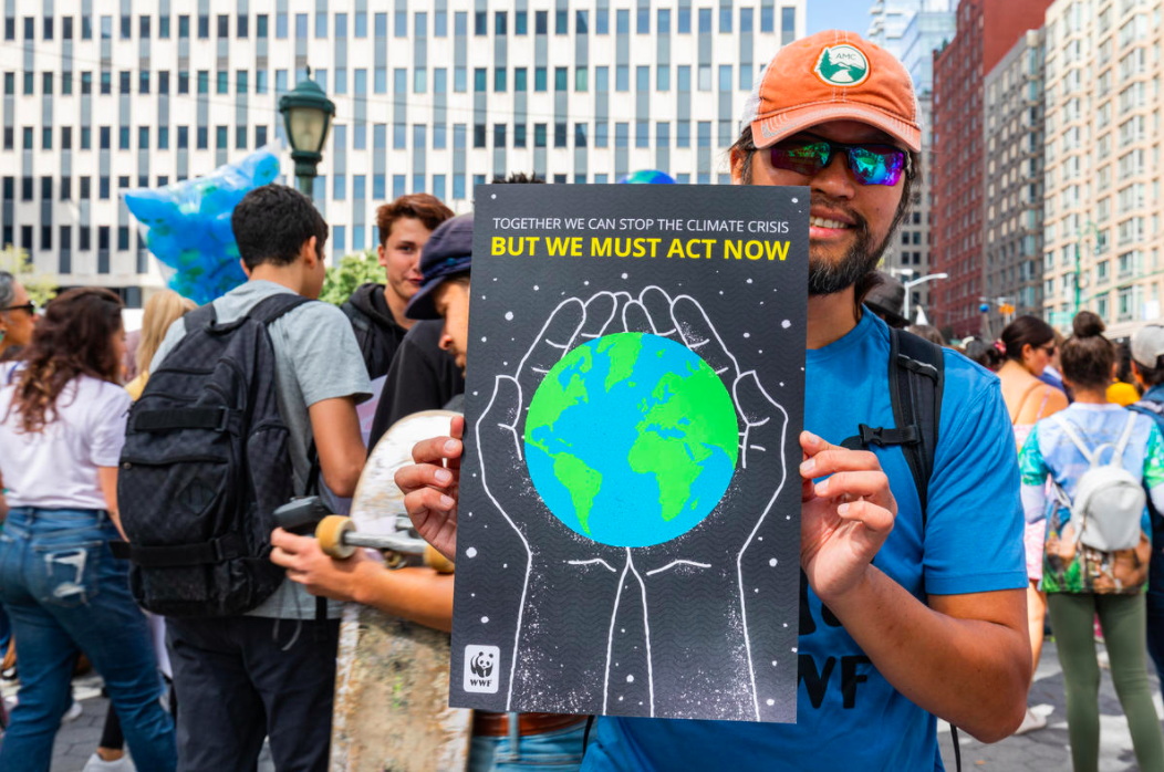 Climate March 2019 in New York. © WWF-US / Keith Arnold